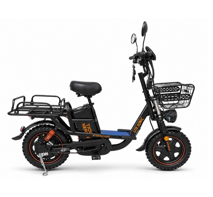 Велосипед 16" IDemo Lite Sonic 60V 30Ah 1250W 2026 чорний