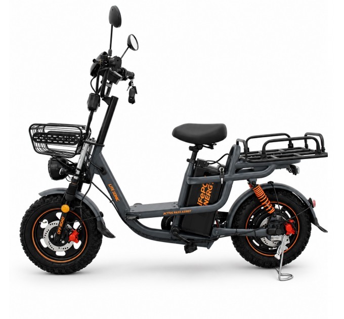 Велосипед 16" IDemo Lite Sonic 60V 30Ah 1250W 2026 сірий Велосипед 16" IDemo Lite Sonic 60V 30Ah 1250W 2026 сірий