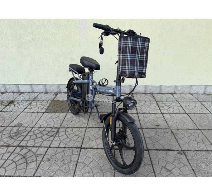 Велосипед 20" IDemo SCANIC 48V 20Ah 500W 2026 сірий