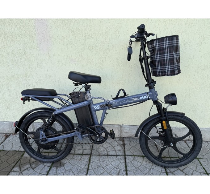 Велосипед 20" IDemo SCANIC 48V 20Ah 500W 2026 сірий