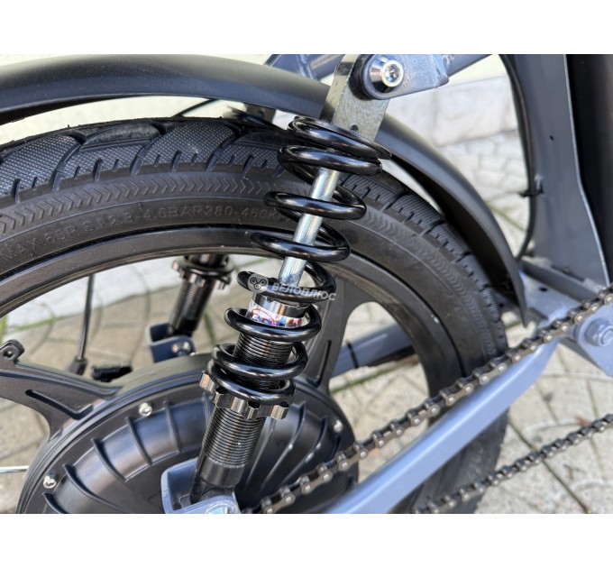 Велосипед 20" IDemo SCANIC 48V 20Ah 500W 2026 сірий