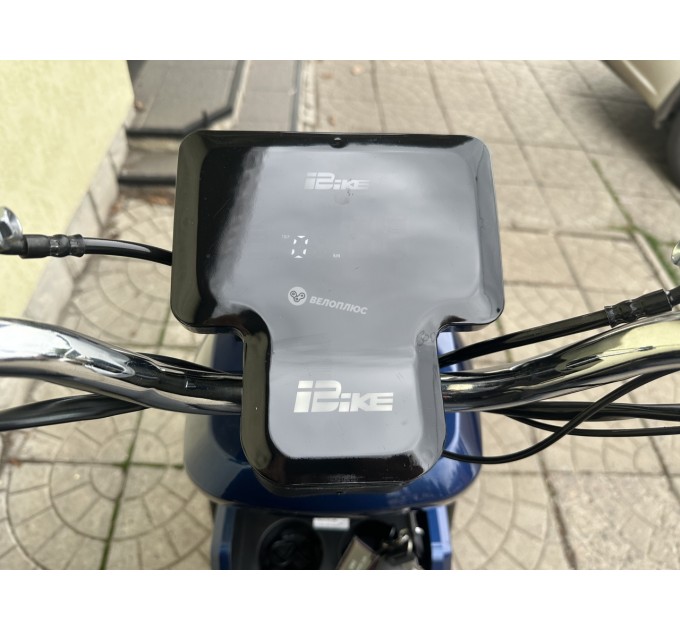 Велосипед 12" IDemo Trakker DUAL BATTERY 60V 20+30Ah 1500W 2026 синій