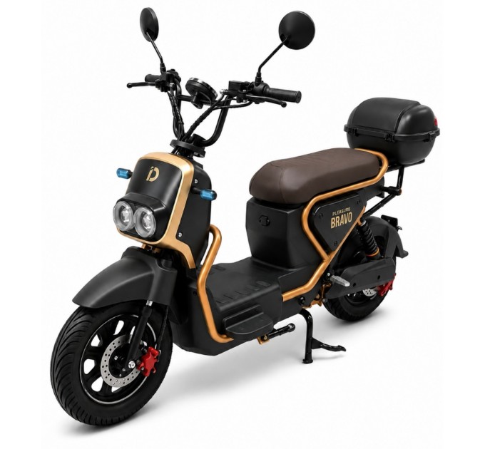 Велосипед 12"/10" IDemo BRAVO 2.0 72V 20Ah 1500W 2026 чорний