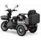Велосипед триколісний 10" IDemo Trinity Transformer PRO 72V 20Ah 1500W 2026 сірий