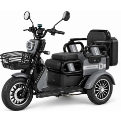 Велосипед триколісний 10" IDemo Trinity Transformer PRO 72V 20Ah 1500W 2026 сірий
