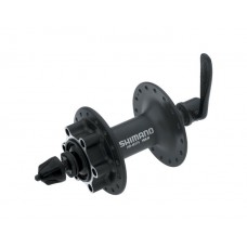 Втулка передня Shimano Alivio HB-M475 AL 32H диск, екцентрик чорна