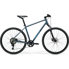 Велосипед 28" Merida CROSSWAY 20 2025 SILK STEEL BLUE(BLUE)