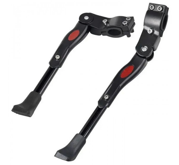 Підніжка DN BS-2 24"-29" бокова, на перо рами, чорна Підніжка DN BS-2 24"-29" бокова, на перо рами, чорна