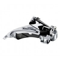 Перемикач передній Shimano FD-TY510, универсальная тяга, хомут 28,6мм/ 31.8мм /34,9мм, под 48з.