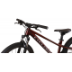 Велосипед 24" Cyclone DREAM 2025 темно-бордовый