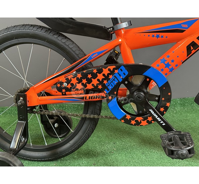 Велосипед ST 18" Avanti LION 2022 помаранчевий