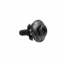 Ромашка VP 1.1/8" с отверстием, (для BMX), в сборе, алюм. черн.