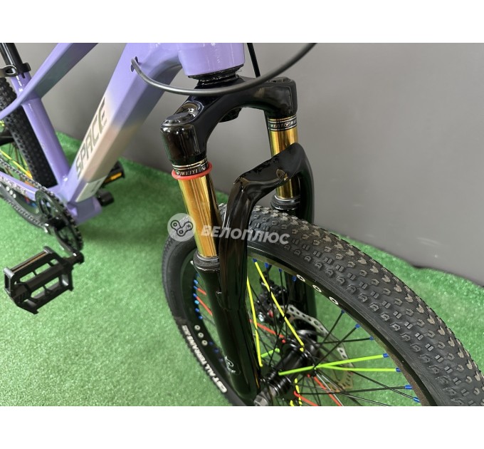 Велосипед MG 20" SPACE KID ALIOTH DD 2025 фіолетовий