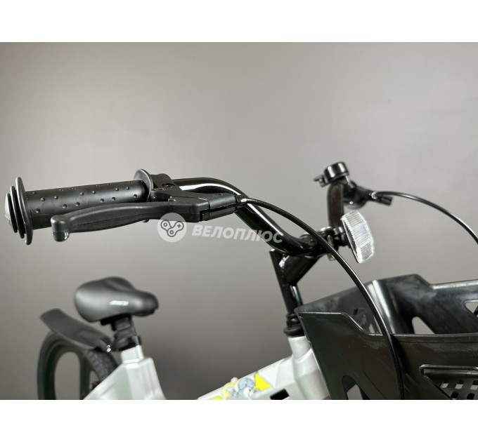 Велосипед MG 20" SPACE KID MOON DD 2026 сірий