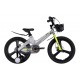 Велосипед MG 20" SPACE KID MOON DD 2026 сірий Велосипед MG 20" SPACE KID MOON DD 2026 сірий