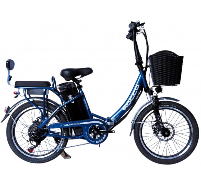 Велосипед ST 20" Corso ROCCO 48V 20Ah 500W 2026 синій