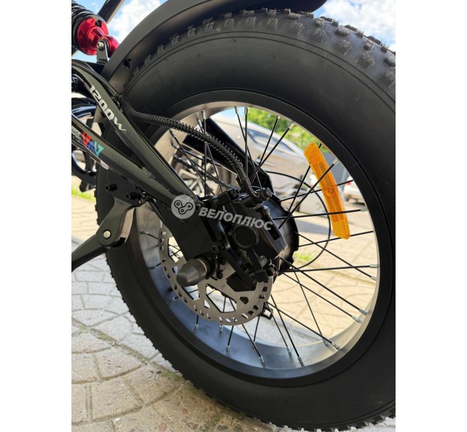 Велосипед ST 20+" Corso MX-5 POWER 60V 25Ah 1200W 2026 чорний