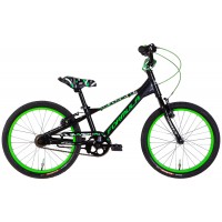 Велосипед AL 20" Formula SLIM 2024 черно-зеленый
