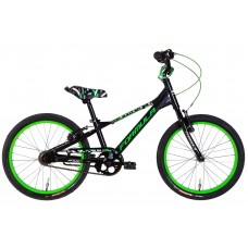 Велосипед AL 20" Formula SLIM 2024 черно-зеленый