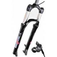 Вилка 29" RST OMEGA RL 1-1/8" шток 260мм, выносной гидравлический lock-out, пружинно-масляная черная