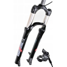Вилка 29" RST OMEGA RL 1-1/8" шток 260мм, выносной гидравлический lock-out, пружинно-масляная черная
