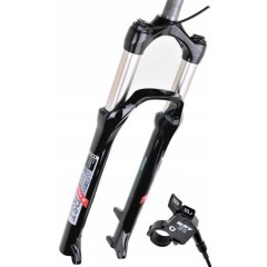 Вилка 29" RST OMEGA RL 1-1/8" шток 260мм, виносний гідравлічний lock-out, пружинно-масляна чорна