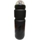 Фляга SPELLI 800мл, захисна кришка від пилу, чорний мат+чорний лак