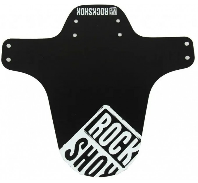 Крило RockShox MTB Fender Black with White Distressed Logo Print