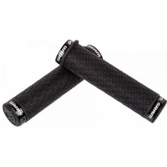 Гріпси SRAM DH Silicone Locking Grips Black with Double Clamps & End Plugs