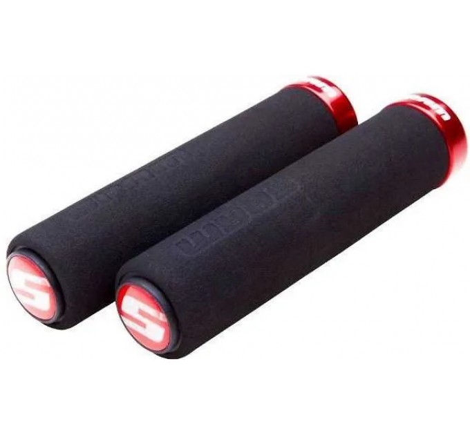Гріпси SRAM LOCKING GRIPS FOAM 129 BLK/RED Гріпси SRAM LOCKING GRIPS FOAM 129 BLK/RED