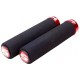 Грипсы SRAM LOCKING GRIPS FOAM 129 BLK/RED