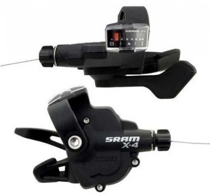 Ручки перемикання SRAM 09A SL X.4 TRIGGER 8SP REAR