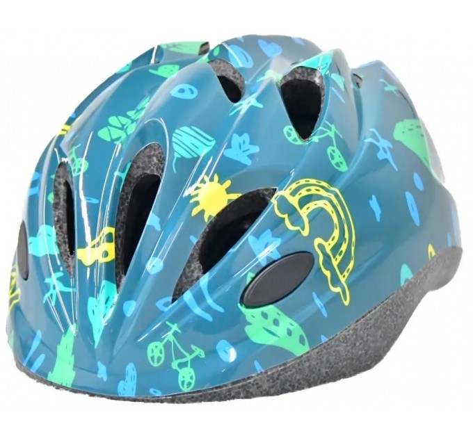 Шолом дитячий Green Cycle BUDDY темно-бірюзовий
