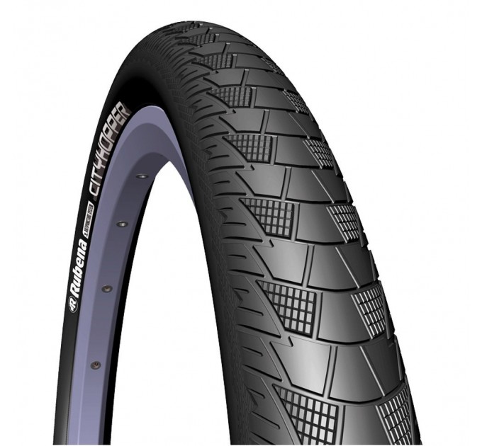 Покришка Mitas 28"x2.00 (52x622) RUBENA CITYHOPPER V99 Classic чорна
