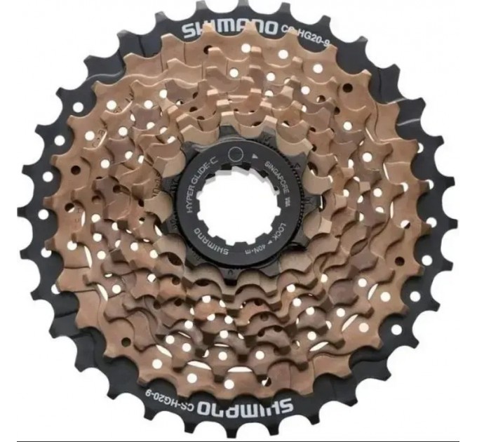 Кассета 9-к 11-32TSHIMANO Acera CS-HG200 Brown