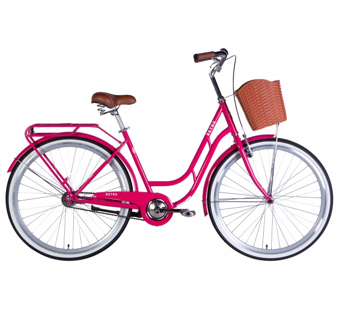 Велосипед ST 28" Dorozhnik RETRO Velosteel 2025 рожевий