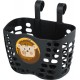 Кошик дитячий KLS Buddy Лев пластиковий на кермо чорний Кошик дитячий KLS Buddy Лев пластиковий на кермо чорний