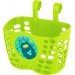 Кошик дитячий KLS Buddy Монстрик пластиковий на кермо зелений