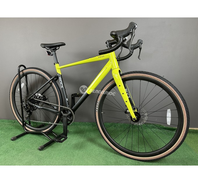Велосипед 28" Pride ROCX 8.1 2026 жовто-чорний