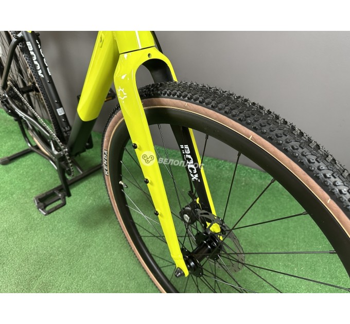 Велосипед 28" Pride ROCX 8.1 2026 жовто-чорний