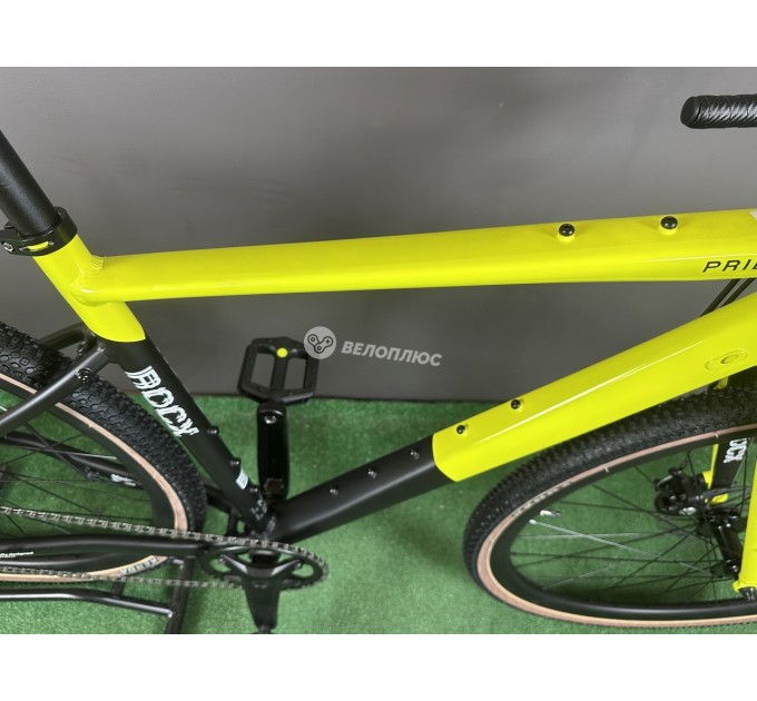 Велосипед 28" Pride ROCX 8.1 2026 жовто-чорний
