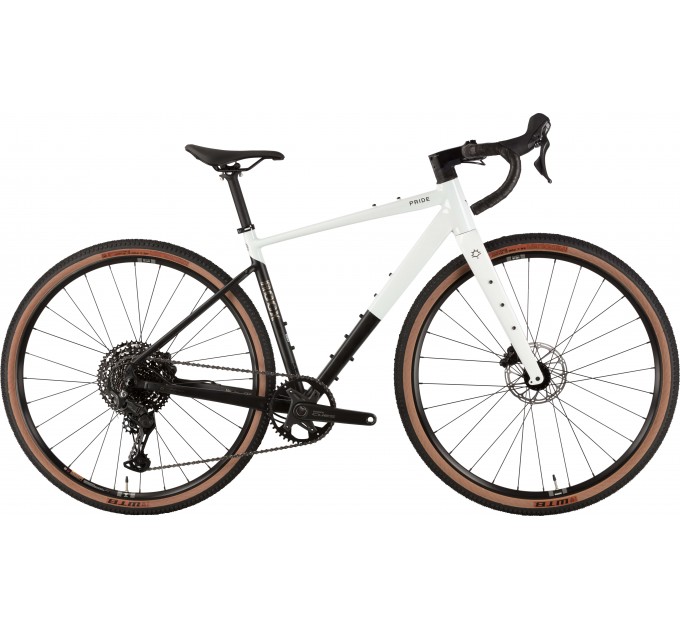 Велосипед 28" Pride ROCX 8.3 2026 біло-чорний