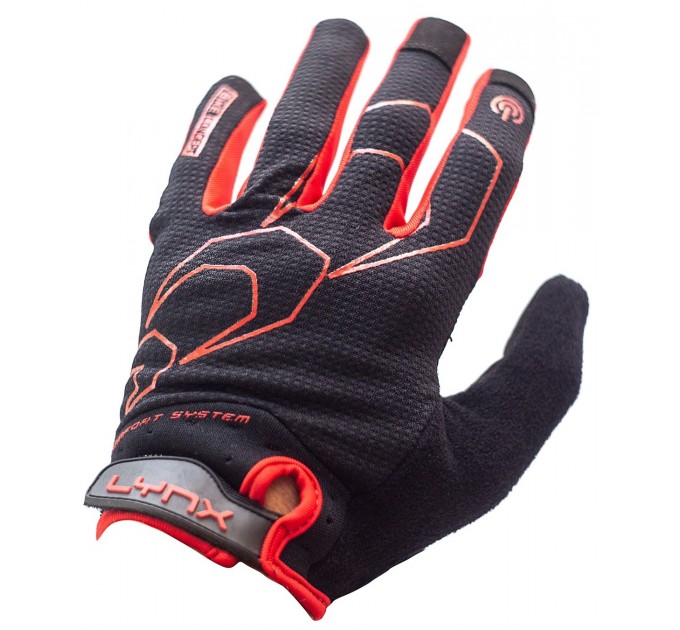 Рукавички LYNX All-Mountain BR Black/red