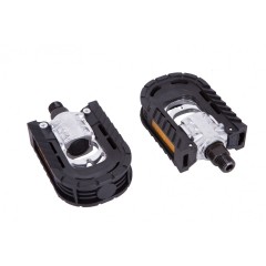 Педаль Al + Pl складные Black/Silver GINEYEA M-961F