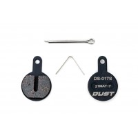 Тормозные колодки дисковые DUST DS-17S YINXING DB-01 полуметалл