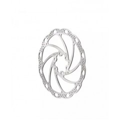 Ротор Tektro хвилястий 180 мм під 6 болтів, болти в комплекті