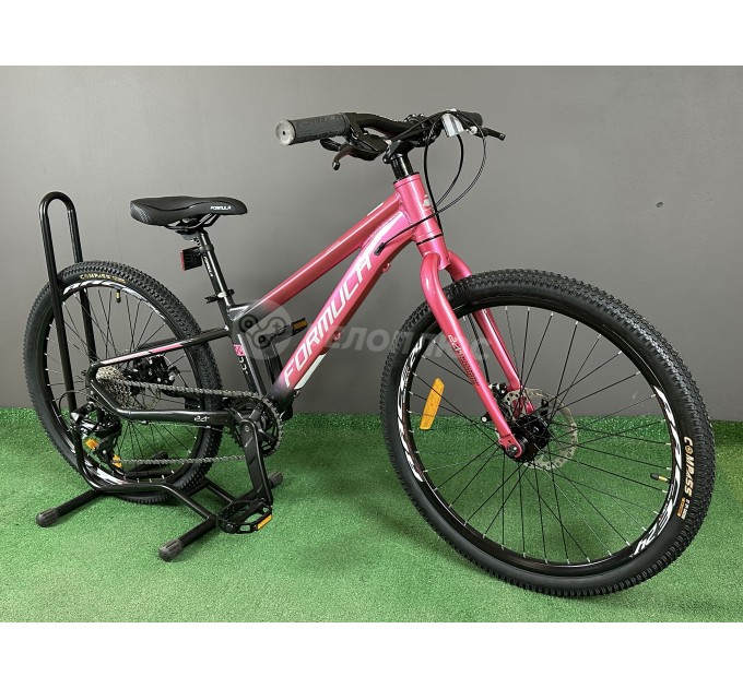Велосипед AL 24" Formula F-1 DD CS 2025 рожево-чорний