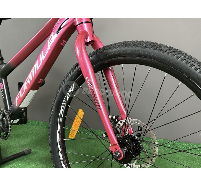 Велосипед AL 24" Formula F-1 DD CS 2025 рожево-чорний