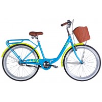 Велосипед ST 26" Dorozhnik LUX Velosteel 2025 блакитний