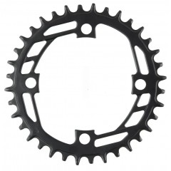 Зірка передня ONRIDE Solo 10 Narrow Wide 38Т, BCD: 104 мм, сталь, чорний